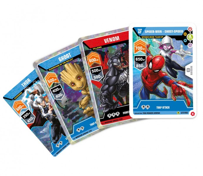 Bustina Sigillata da 10 Card Marvel Mission Arena TCG (1 Edition)