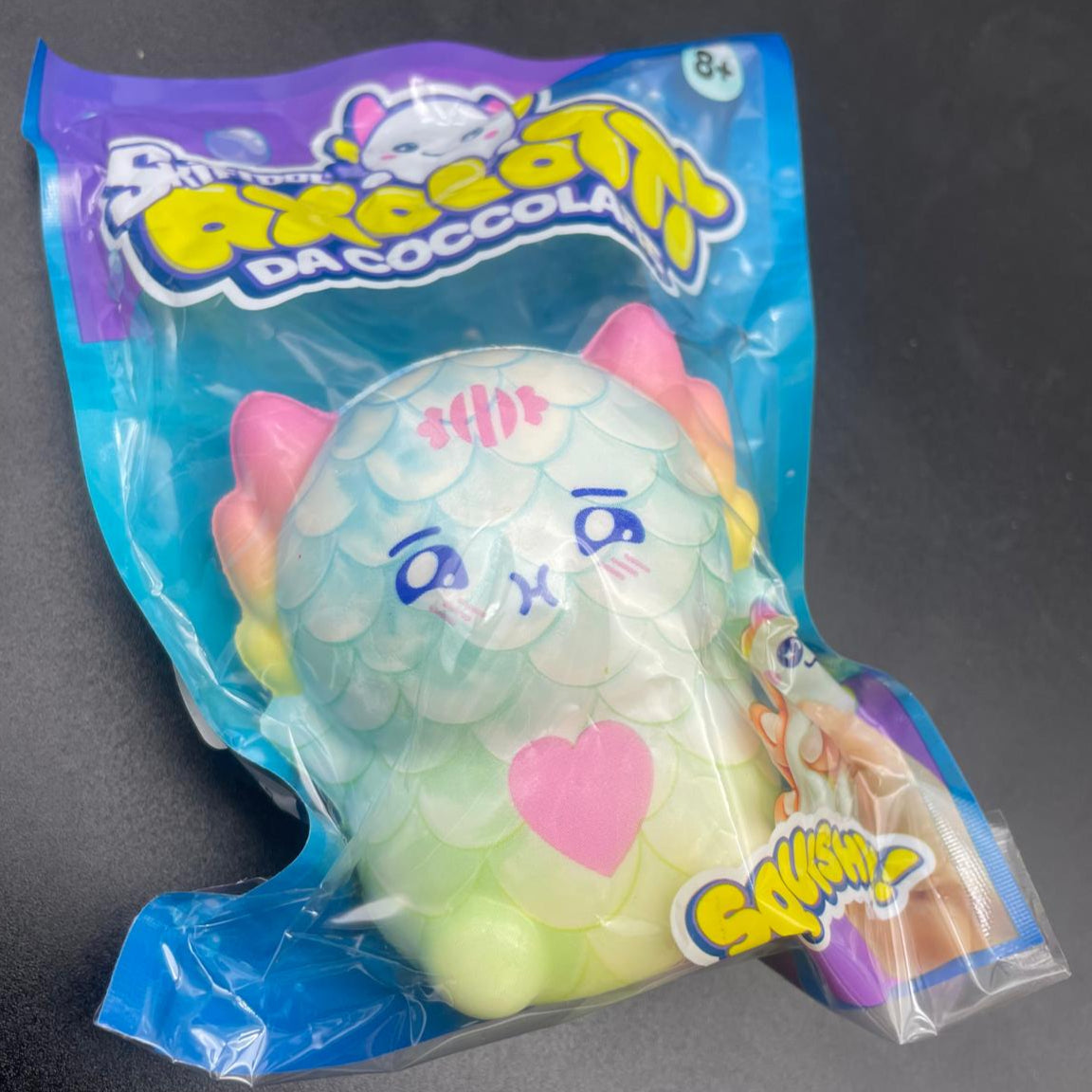 Skifidol Squishy ! Axolotti da coccolare morbidi da schiacciare
