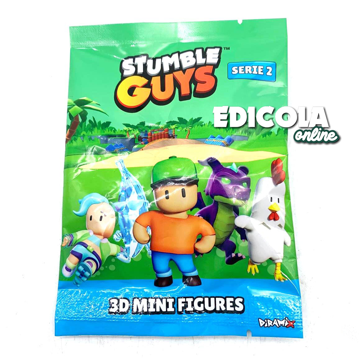 STUMBLE GUYS Serie 2 Charaktere – 3D-Mini-Actionfiguren