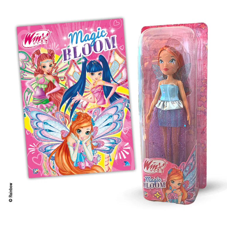 Winx La Bambola di Bloom e la Rivista Alta 25 cm