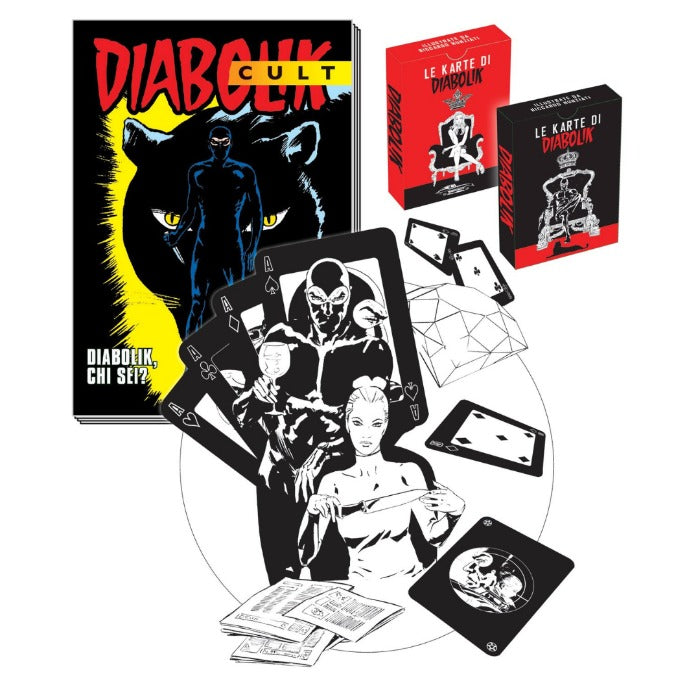 DIABOLIK-Comic Limitierte Auflage Nr. 1 Gadget mit Pokerspielkarten