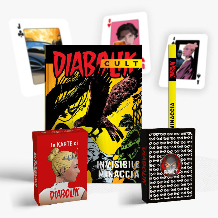 DIABOLIK-Comic Limitierte Auflage Nr. 1 Gadget mit Pokerspielkarten