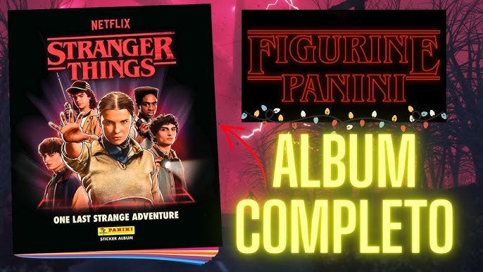 Set Album e/o Bustine di Figurine Stranger Things - One Last Strange Adventure (Panini 2025)