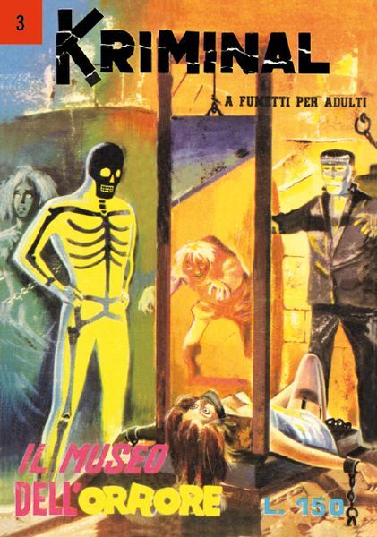 Collection de bandes dessinées KRIMINAL ANASTATICA