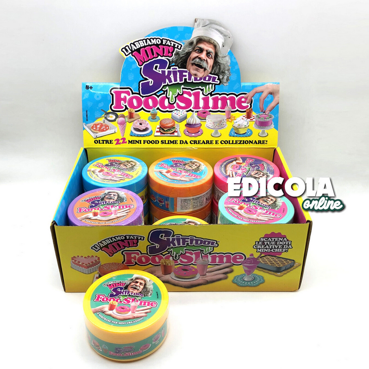 mini SKIFIDOL Food slime Officina Edicola Collezione FoodSlime
