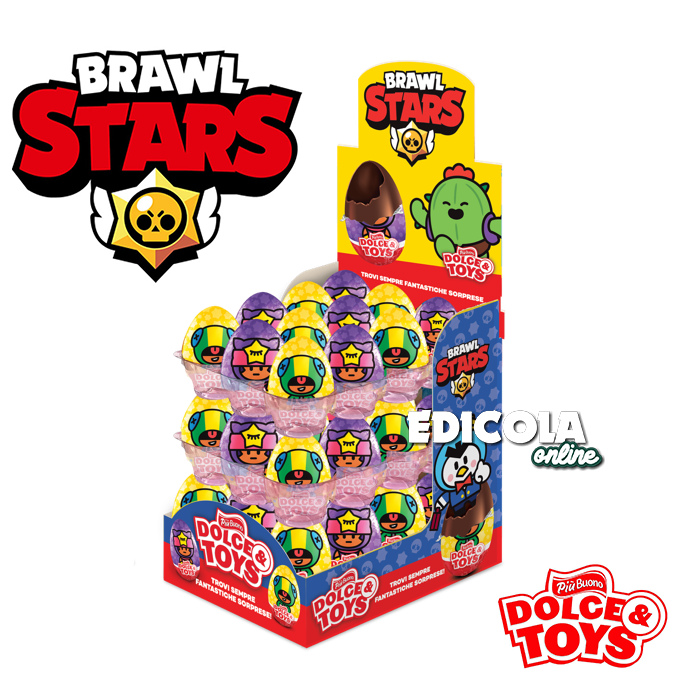 Ovetti di cioccolato al latte Brawl Stars 20g con sorpresa