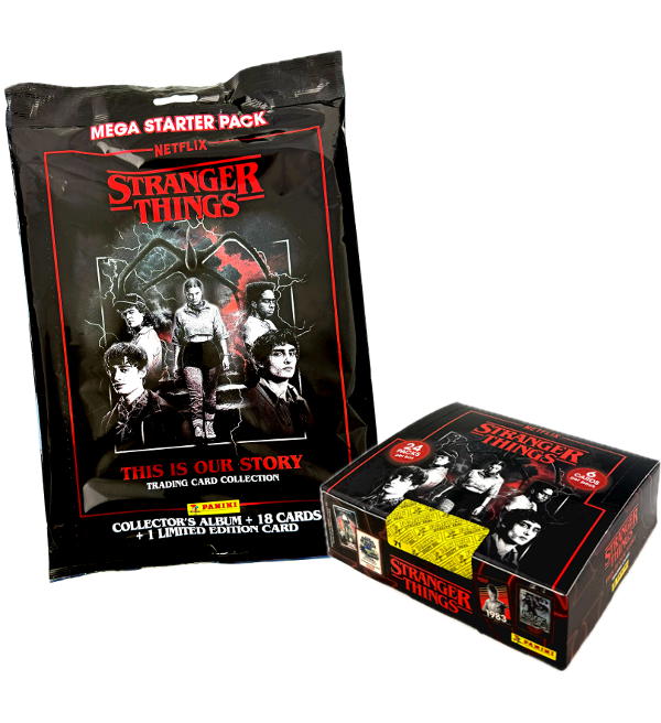 Stranger Things Trading Card Collection 2025 Binder and/or Card Sleeve