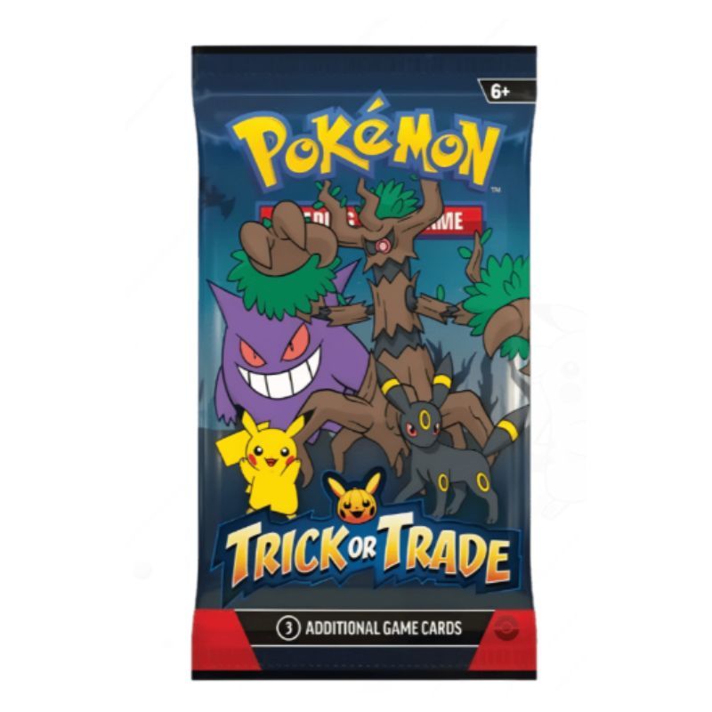 Pokémon - Pack Trick or Trade 3 carte promo - 2024 - Edizione Inglese