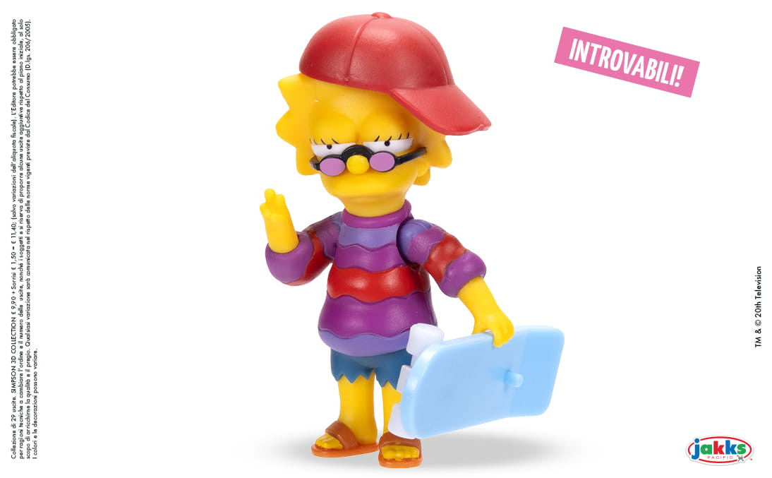 La collezione 3D dei Simpsons (Tv Sorrisi 2025)