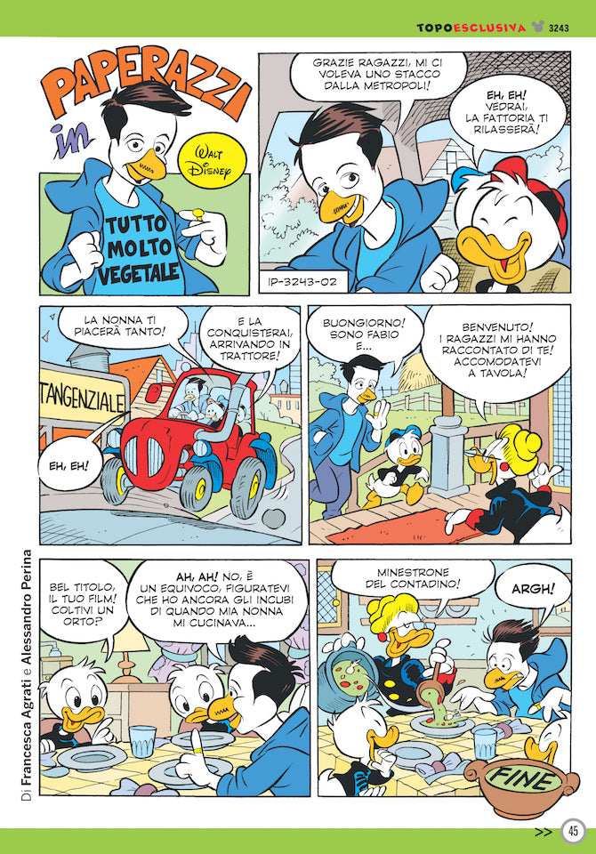 Topolino Comics n° 3243 (Couverture et histoire dédiées à Fabio Rovazzi)