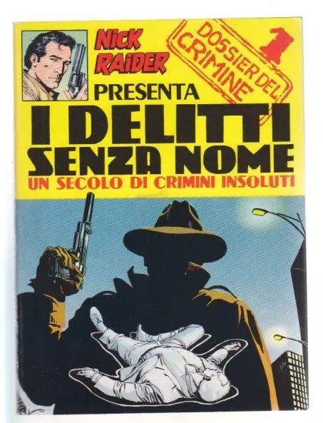 Booklet: NICK RAIDER PRESENTS - THE CRIMES WITHOUT A NAME