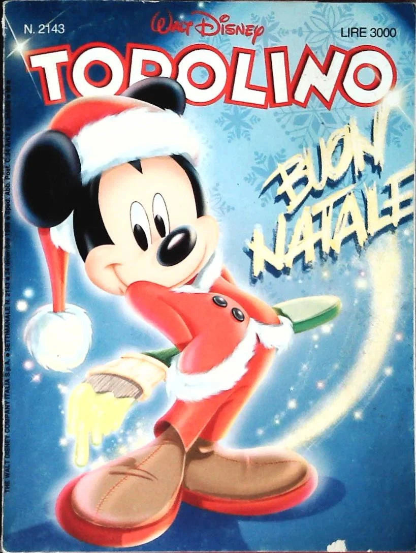 Viele Mickey-Mouse-Comics-Spezialbroschüren, die der Weihnachtsvariante gewidmet sind