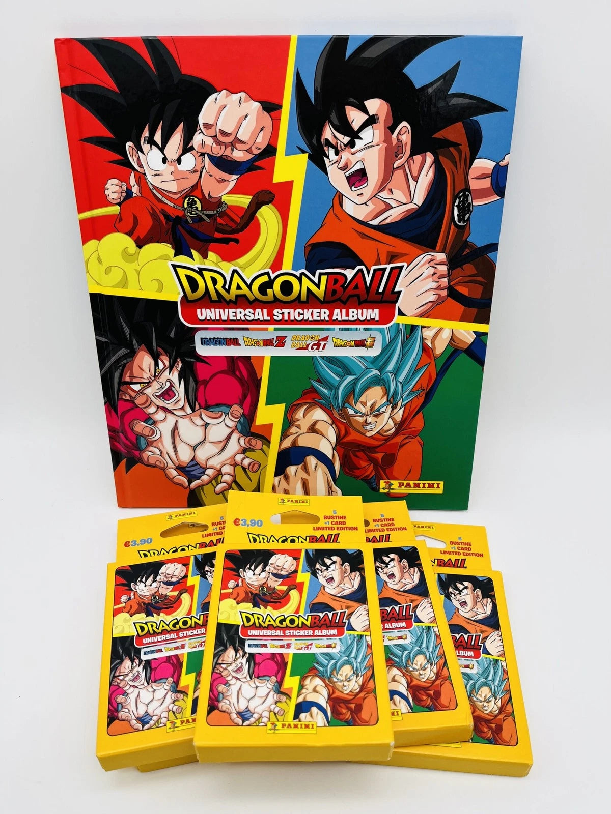 Album and/or Packs of DRAGONBALL Figurines Universal Sticker Dragon Ball Panini