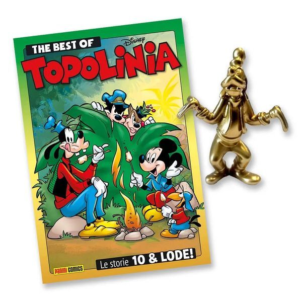 Le meilleur de Topolonia scellé en kiosque à journaux avec la statuette Goofy Gold