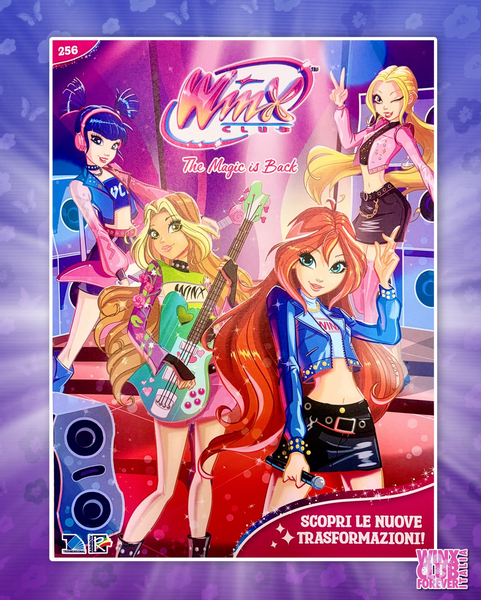 Magazine 256 Winx Club Magazine avec des gadgets LE JOURNAL MAGIQUE