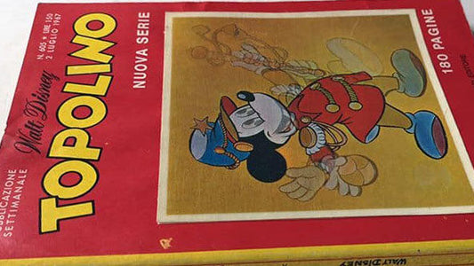 🧠 Il “disegno nascosto” nel Topolino 605 - Easter egg per collezionisti