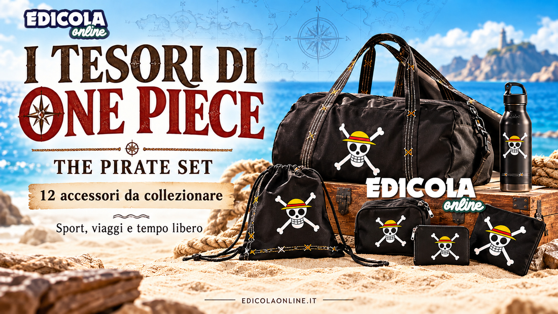 I nuovi tesori di One Piece: arriva The Pirate Set, la collezione ufficiale di accessori!