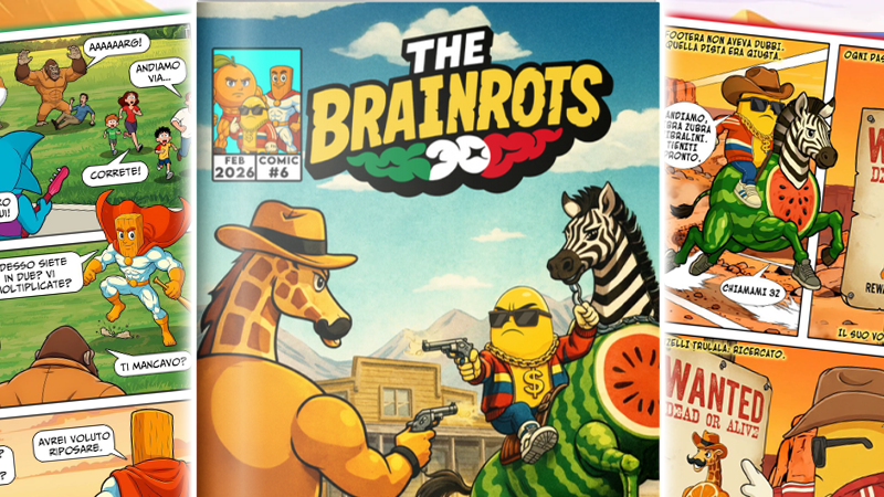 🧠🔥 The Brainrots n.6 è arrivato! torna con Super Sahur e… il Far West!