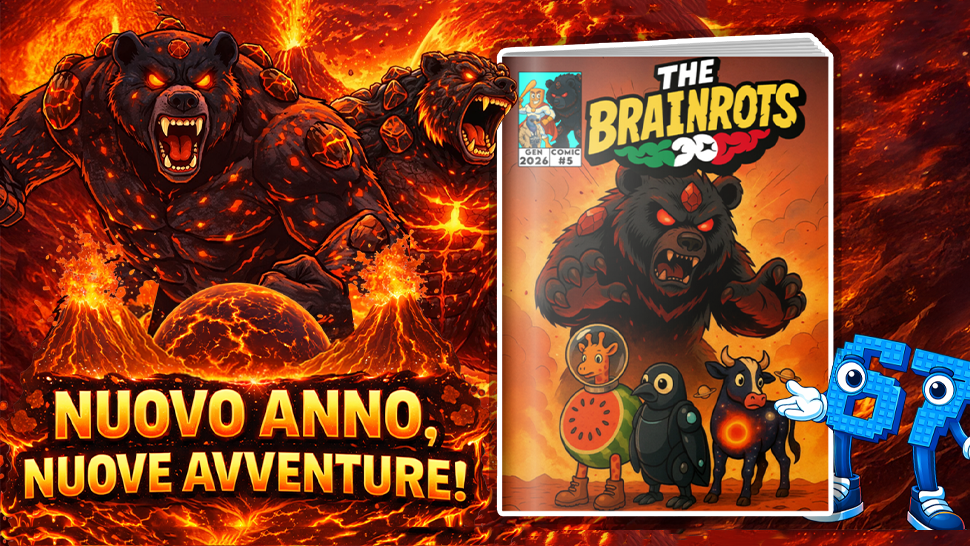 The Brainrots n. 5: il 2026 inizia nello spazio (e nel caos)