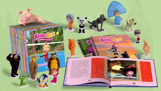 Collezione Ufficiale “Masha e Orso” – RBA Italia: quando il 3D incontra la magia