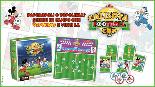 Calisota Football Cup: Il Nuovo Gioco da Tavolo di Topolino