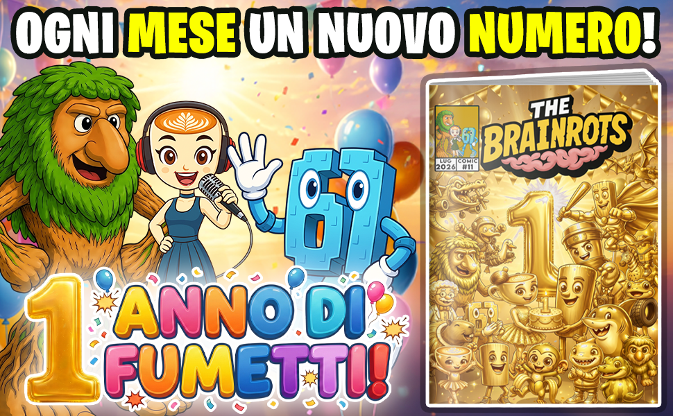 The Brainrots compie un anno e festeggia con tre nuove cover da collezione