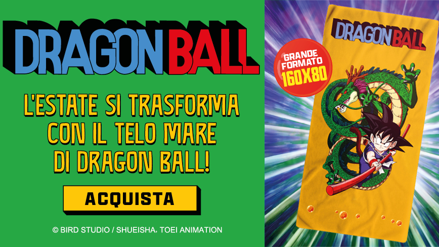 Nuovo telo mare ufficiale di Dragon Ball