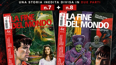 🕵️ Dylan Dog, una storia inedita da collezione: arriva “La fine del mondo” in due parti