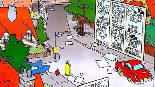 Paperino parlò di elezioni... e fù censurato (Topolino 3381)