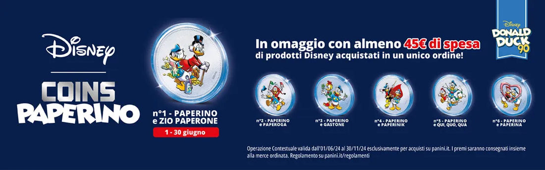 Coin Paperino 90 Anni: Come Averle e Cosa Sono