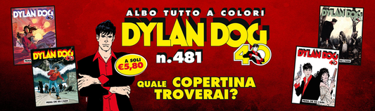 Dylan Dog 481: il Blind Pack del 40° anniversario! 🎁🦇 Quale copertina troverai?