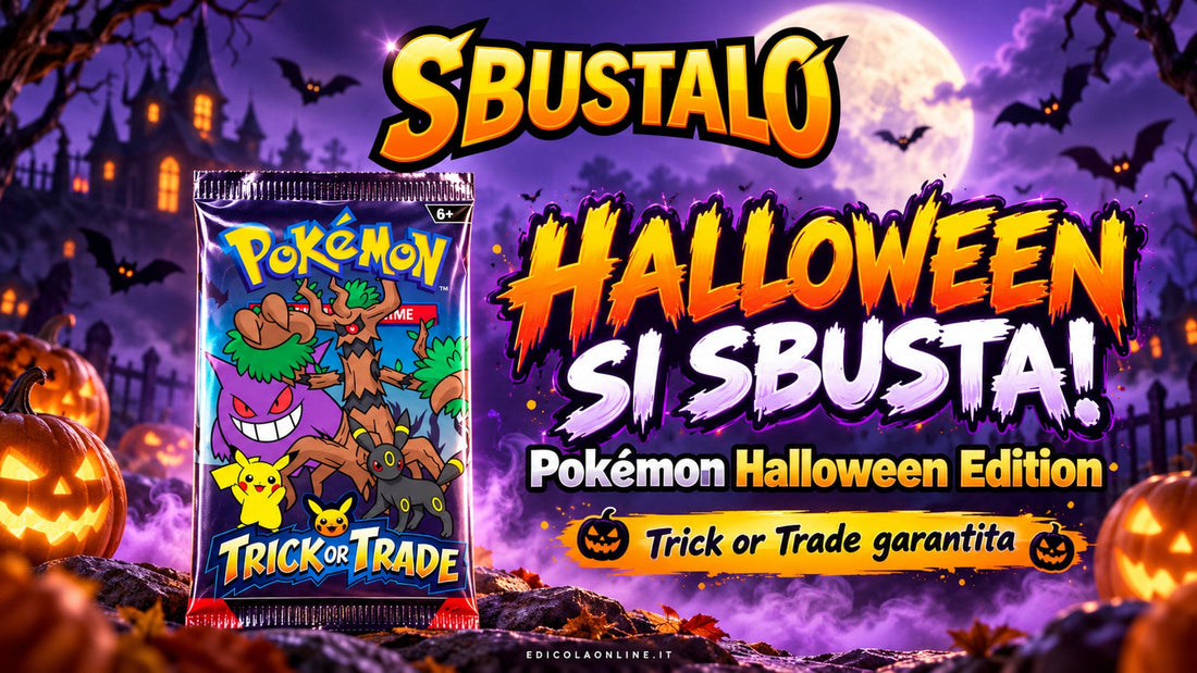 Halloween si sbusta: arriva il Mystery Pack Pokémon SBUSTALO con Trick or Trade!