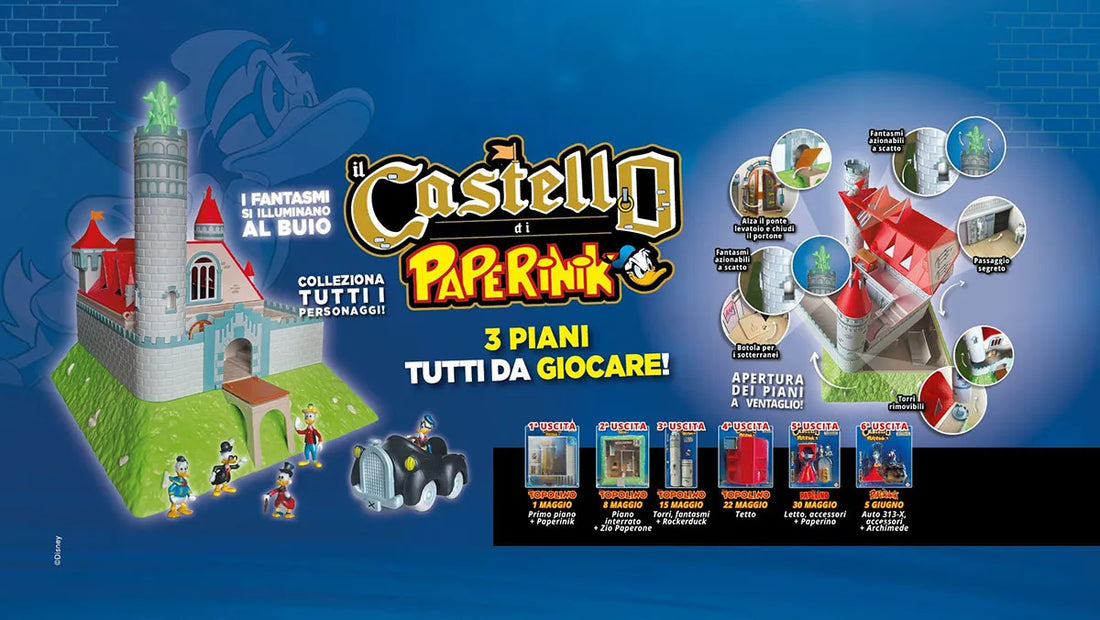 Celebrando i 90 Anni di Paperino con il Castello di Paperinik