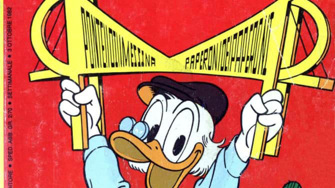 Il Ponte sullo Stretto di Messina: Quando Zio Paperone Anticipava il Futuro… o No?