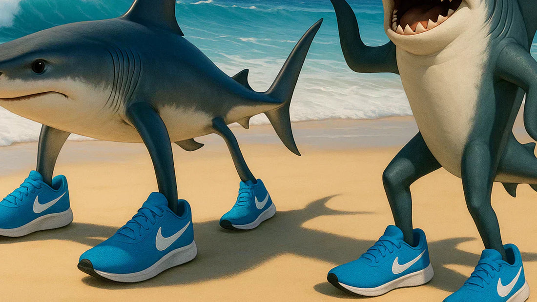 🦈 Il famoso Squalo Trallalero Trallalà indossa 2 o 3 scarpe?