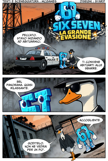 Speciale LE AVVENTURE DI "SIX SEVEN" Volume 2 - COMICS BOOK Speciale 67 [Formato MAXI]