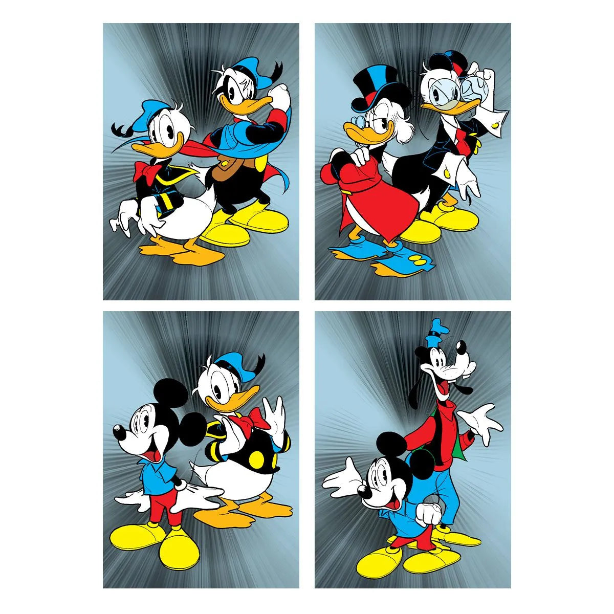 Starter Pack : Album  di Topolino + Personaggio 3D + 10 Bustine di figurine "Storie di un mondo fantastico"  2023