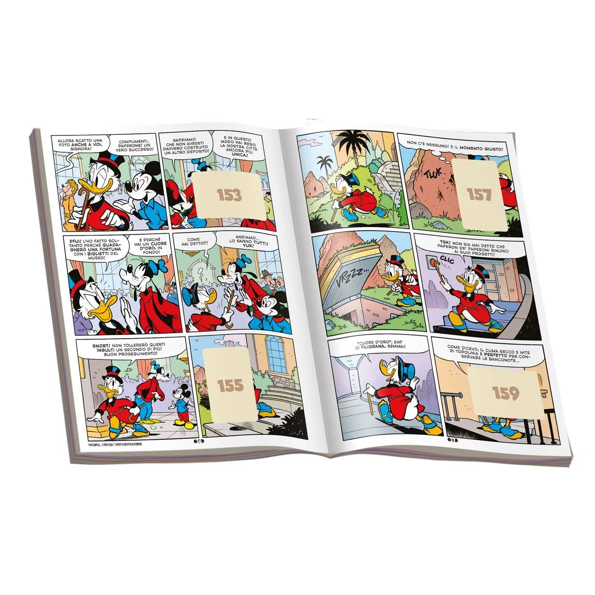 Starter Pack : Album  di Topolino + Personaggio 3D + 10 Bustine di figurine "Storie di un mondo fantastico"  2023