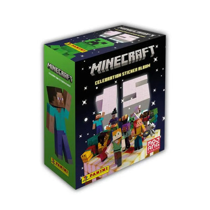 Album und Figur von MINECRAFT Celebration 15 Aufkleber – Panini