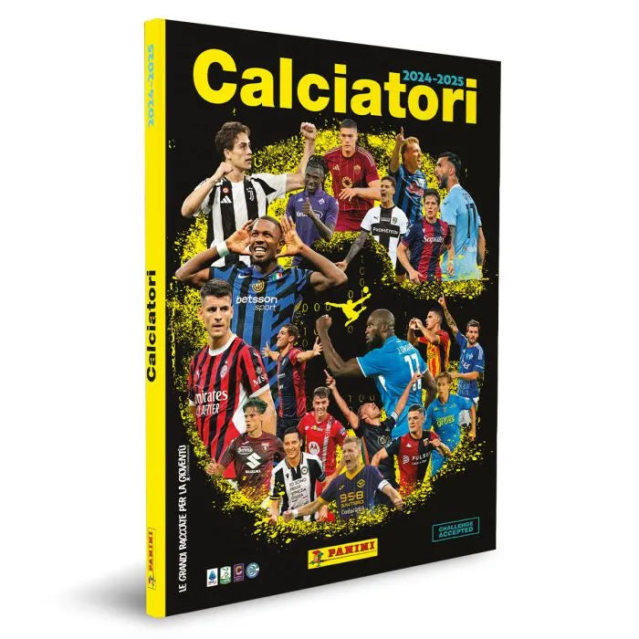 Cofanetto Album Cartonato + 5 Bustine Calciatori Panini 2024-2025
