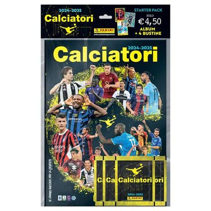 Starter Pack : Album + 5 Bustine Calciatori Panini 2024-2025 + Topolino 3603