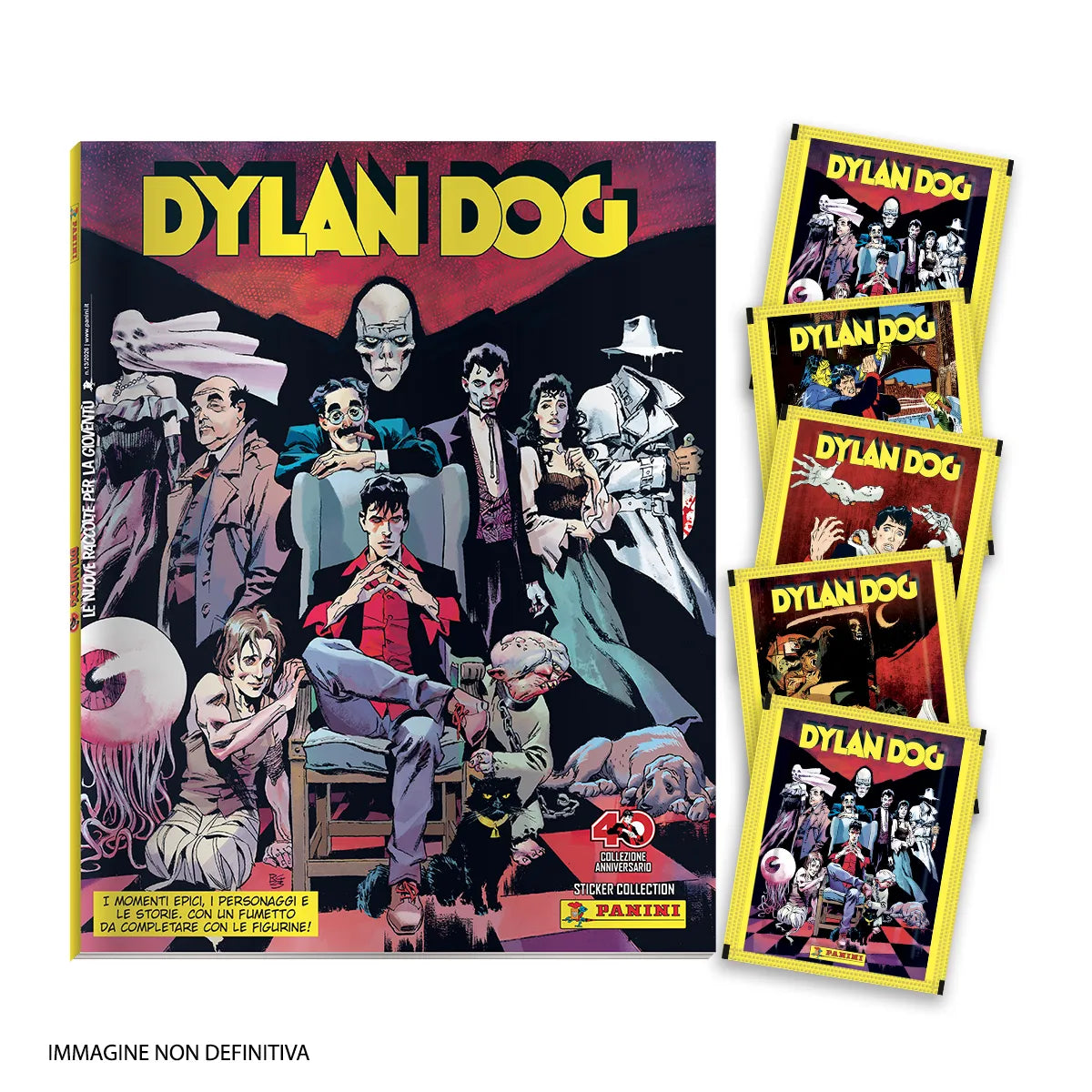 Album e/o Bustine di Figurine Dylan Dog 40° Anniversario - Panini 2026