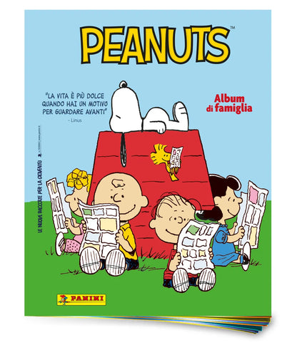 Set Album e/o Bustine di Figurine Sticker PEANUTS Snoopy Linus Charlie Brown
