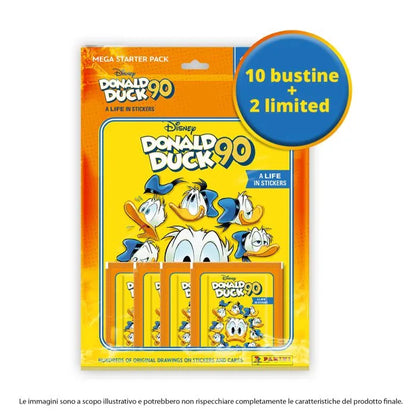 Scegli il tuo set di Bustine e/o Album Donald Duck 90 - Figurine Panini 2024 - Paperino