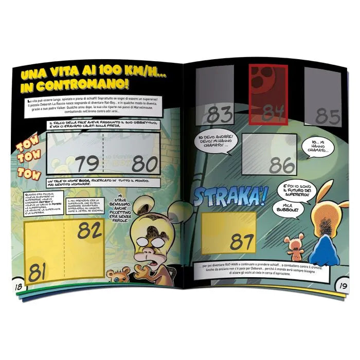 Set Album e/o Bustine di Figurine Sticker RAT-MAN Ratman