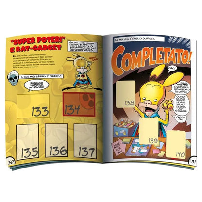 Set Album e/o Bustine di Figurine Sticker RAT-MAN Ratman