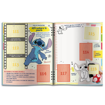 Set Album e/o Bustine di Figurine STITCH Disney Super Scrapbook Sticker 2026