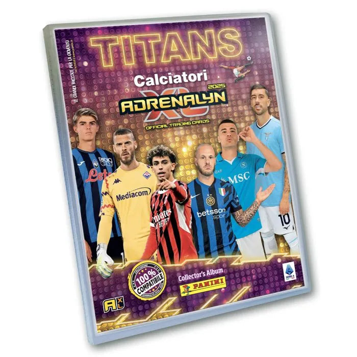 Pack de démarrage Adrenalyn XL Footballer – Titans 2025 (Panini)