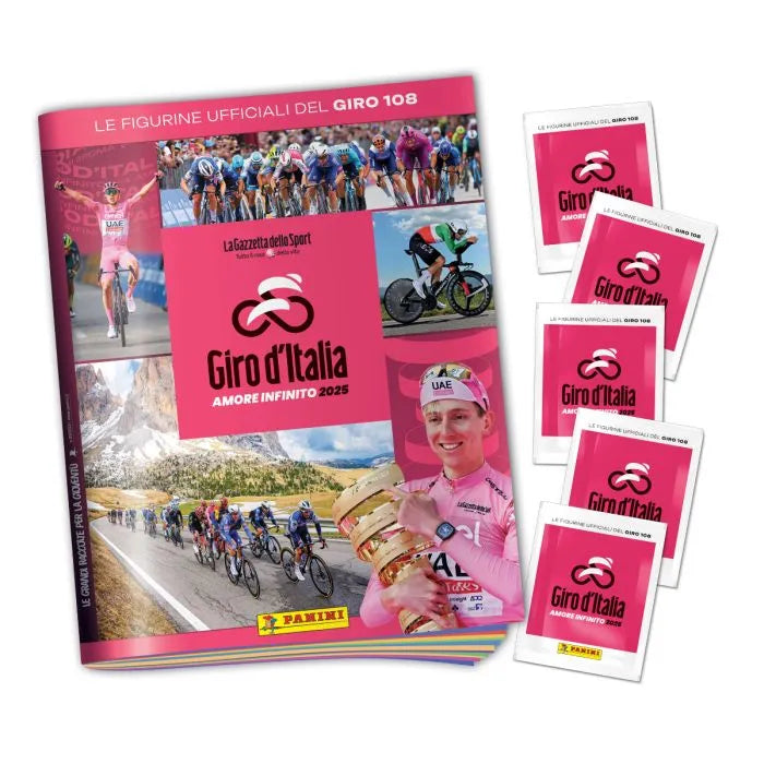 Choose Album Set and/or Sticker Packs 108th Giro D'Italia 2025 (Cycling)