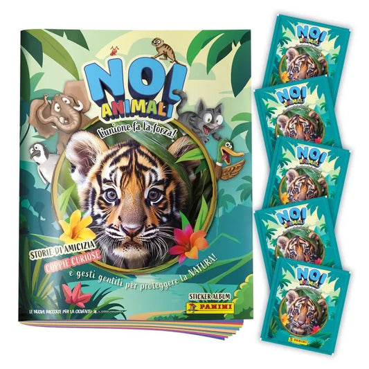 Panini Stickeralbum und/oder Paketset Die Welt der TIERE – Eine Explosion der Farben